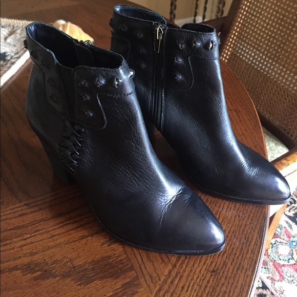 Dolce Vita Shoes - Dolce Vita Leather Ankle Booties